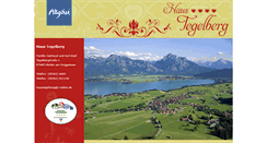 Desktop Screenshot of haus-tegelberg.de